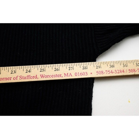 Soft Surroundings 2X Blacked ribbed Sweater Soft Comfy - Picture 4 of 5